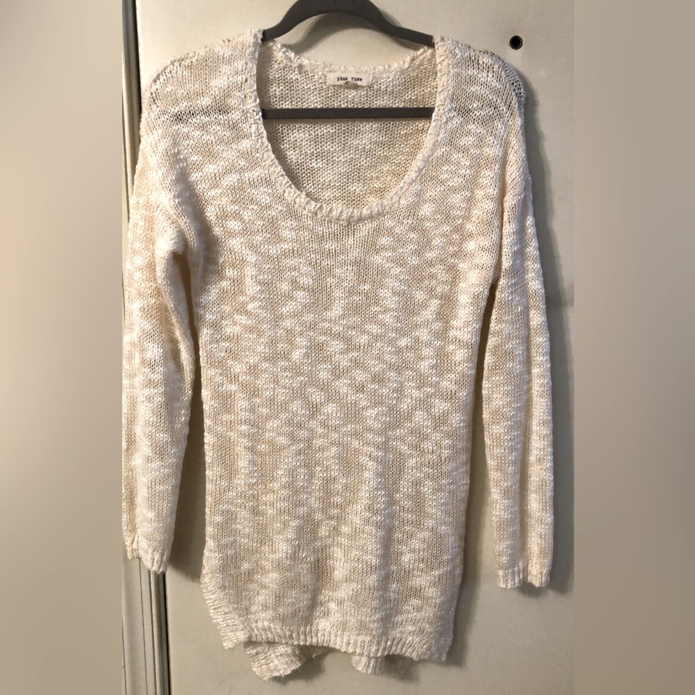 Pink Rose long sweater